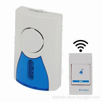 Music Wireless Door Bell with 315/433MHz Working Frequency, OEM Orders Welcomed